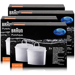 Braun PureAqua BRSC006 Waterfilterpatroon, 4 stuks