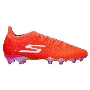 Skechers SKX 01 Elite Firm Ground Voetbalschoenen voor kinderen, Rood Goud, 42 EU