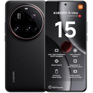 Xiaomi - 15 Ultra - Smartphone - Zwart - 512 GB - 5G