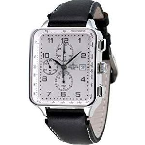 Zeno-Horloge Mens Horloge - SQ Retro Chronograaf Datum - 150TVD-e2