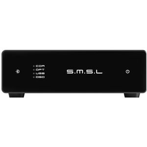 SMSL D1 Hoogwaardige Digitale Audio DAC (Decoder), Ondersteunt DSD512/PCM768kHz, USB/Optische/Coaxiale Ingangen, Professionele Audiodecoder, Geschikt voor Home Cinema en Hi-Fi-Audiosystemen