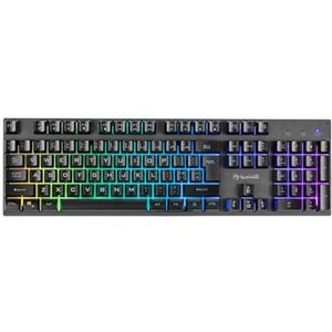 Marvo K604 Gaming Keyboard 104 Toetsen - RGB - Zwart K604 Gaming Toetsenbord 104 Toetsen - RGB - Zwart