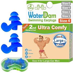 WaterDam Zwemmen Oordoppen Grote Waterdichte Ultra Comfy Oordopjes Voorkomen Zwemmer Oor
