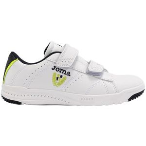 Joma Play jr serie, sneakers, 35 EU, Wit Lime, 35 EU