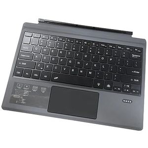 BROLEO Draadloos toetsenbord, compact, slank, met oplaadbare batterij, laptoptoetsenbord voor tablet pc