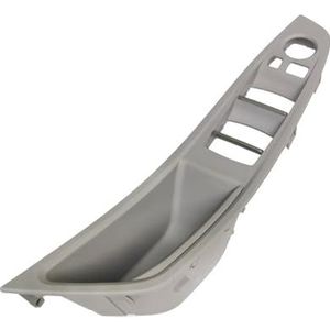 Binnendeur Handvat Auto Voor BMW 5 Serie F10 F11 520i 523i 525i Voor Links Beige Zwart Bruin Auto Interieur F10 Deurarmsteun Paneel Deurgreep Vervanging(Model A Gray)