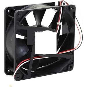 Voor NMB 4715KL-05W-B30 120mm 12038 24V 0.36A dubbele kogelkoelventilator, 120x120x38mm, voor industriële frequentiekoeling(4715KL-05W-B30 2wire)