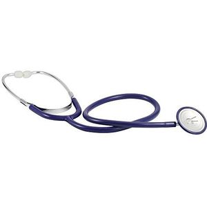 MED-COMFORT Stethoscoop met platte kop, kleuren: blauw