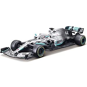 Schaal afgewerkte modelauto 1:43 2019 W10#44 F1 Formule Legering Auto Racewagen Model Statische Gegoten Voertuigen Collectible Display Miniatuurreplica-auto