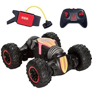 Mini Stunt RC-auto's, 2,4 GHz dubbel model afstandsbedieningsvoertuig, dubbelzijdig vervormde crawler monstertruck, speelgoedauto's voor kinderen, tieners en meisjes met batterijen