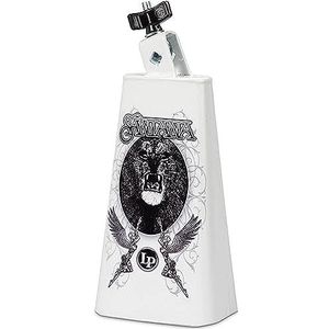 Latin Percussion - Cowbell - Wit - Santana Lion IV Album Grafische Kunst - 8"