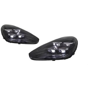 Auto Koplamp Lens Voor Cayenne 2011 2012 2013 2014 2015 2016 2017 958 Koplampen LED Head Lampen Richtingaanwijzer Auto Styling(2015-2017 C,LHD)