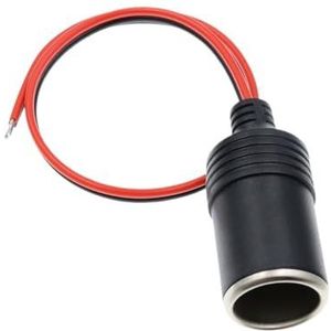 10 STKS 32 V Zuiver Koperen Auto Sigaret Lichte Oplader Kabel Socket Plug Adapter Kabel Zekering (Kleur: Geen Inzetzetstuk, Maat: 30A)