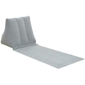 Opvouwbare Picknickdeken Opvouwbare Zachte Opblaasbare Strand Mat Festival Camping Leisure Lounger Terug Kussen Kussen Stoel Zetel Air Bed Travel Matras Zelfopblaasbare Luchtmatras (Size : Grey)