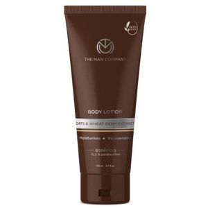 The Man Company Body Lotion for Dry Skin with Shea Butter, Oats & Wheat Germ Extract, 24 Hours Moisturizing, Makes Skin Soft, Supple & Nourished, Absorbs Quickly, 100Ml
