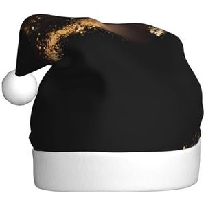 MYGANN Goud Zwart Zand Unisex Kerst Hoed Voor Thema Party Kerst Nieuwjaar Decoratie Kostuum Accessoire