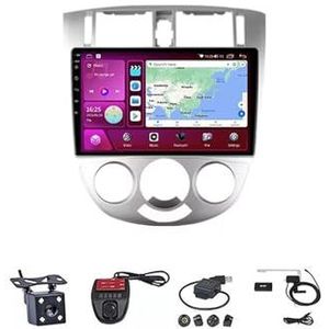 Android Double Din Car Stereo 9 Inch Touchscreen Autoradio Autotoebehoren Multimedia Stuurwielbediening met Navigatie Plug And Play Voor Buick Excelle Hrv 2004-2007(M700S 4G+WIFI 8G+128G)