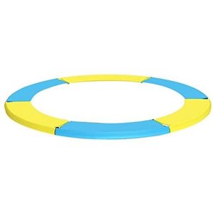Trampoline-zijbeschermhoes Universeel vervangend veiligheidskussen PVC-veerhoes Waterdichte Trampoline-randafdekking (Color : Blue+Yellow, Size : 1.2m/47INCH)