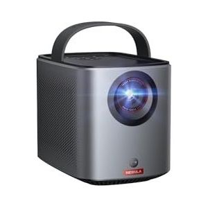 Nebula Mars 3 Air, Google TV-projector, officiële Netflix-licentie, 400 ANSI-lumen licht, 1080p, Dolby Digital Sound, 150″-beeld, ingebouwde accu, 2,5 uur speeltijd overal (Refurbished)