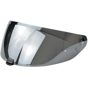 Motorhelm vizier lens, Helmvizier, Helmvizier Helmvizier Vervanging for HJC i70 i10 Helm Motorfiets Windscherm Helm Lens Goud(Goud)(Silver)