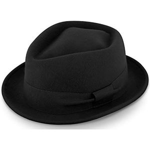 fiebig fedora traveller panama crochet cognac | hoedenzsaak jos van