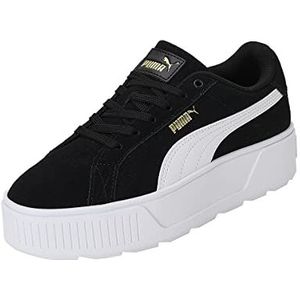 PUMA Dames KARMEN Sneaker, zwart wit, 6.5 UK