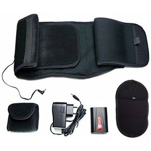 Thermische riem, ver-infrarood (FIR) - draadloze verwarmingsgordel met accu (4-traps temperatuurregeling)