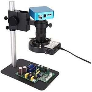 Smicroscoop Accessoires Voor Volwassenen 130X/180X 60F/S Industriële Microscoop Metalen Set Microscoop (Kleur: 15cm 130X 48MP Sets)