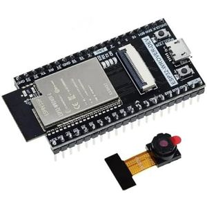 ESP32 CAM-Ontwikkelbord ESP32-WROVER-DEV CH340C Wifi-Module met OV2640-Camera ESP32-CAM ESP32-WROVER, Eenvoudig Te Installeren Las
