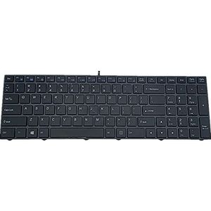 Laptop Toetsenbord Voor For Hasee N750 Verenigde Staten Lay-out Colour Zwart