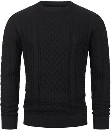 Indicode - INBellin - Pullover - Zwart - Regular Fit