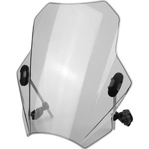 Motorfiets Verstelbare Voorruitafdekkingen Voor Suzuki GXSR 600 750 GXSR600 GXSR700 Motorfiets Voorruit(GRIJS)