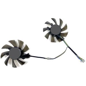 Koelventilator 75MM 4PIN DC12V voor GeForce RTX 2060 SUPER GPU FAN voor PNY voor GTX 1660 6GB XLR8 voor FANS
