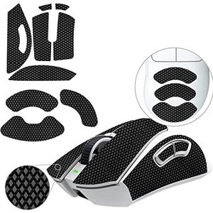 TALONGAMES Muis Anti Slip Grip Tape Compatibel met Razer DeathAdder V3 Pro Gaming Muis, Palm Zweet Absorptie, Dun 0,5 mm, Op maat gesneden, Gemakkelijk aan te brengen, Muishuid