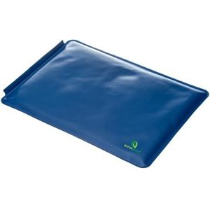 Moor- warmtedrager • warmteopslag • rugkussen 100% Naturmoor - 28x38 cm - Blauw