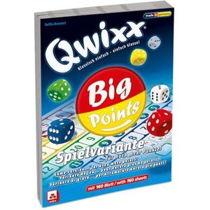 NSV - 4039 - QWIXX Big Points - extra blokken set van 2 - dobbelspellen.