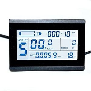 Ebike Kt-lcd7u - Medidor De Pantalla Lcd De 24 V, 36 V,... | Cuotas sin interés