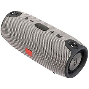 XF-Boutique 40 W Bluetooth Speaker Draagbare Kolom Muziekspeler Geluidssysteem Boom Box Met FM Radio Aux TF Subwoofer (Kleur: Grijs)