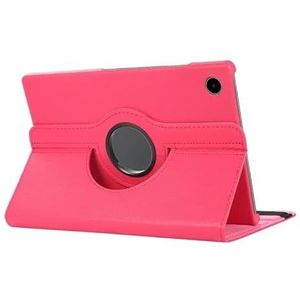 Tablethoes geschikt for Samsung Galaxy Tab S6 Lite 10.4 P610 P615 S5E S6 10.5 T860 T720 360 draaibare standaardhoes(Rose red,S6 Lite (10.4 inch))