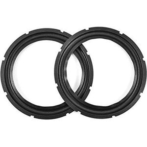 10 inch rubberen rand luidspreker luidspreker surround reparatie rubberen woofer rand reparatie onderdelen(2 STUKS)