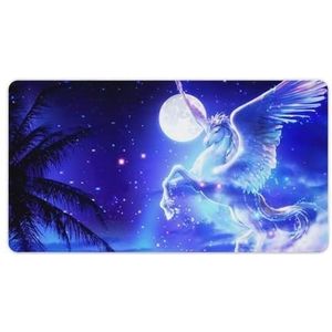 Comics Pegasus Mode Bureau Muismat Antislip Gaming Muismat Accessoires Decor 40X75cm