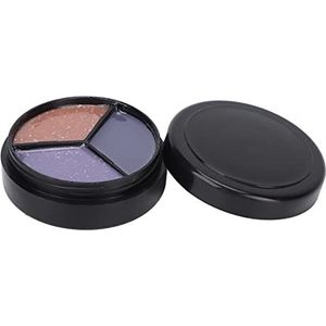 Nail Art Polish 3 Kleuren Crème Nagellak Elegante Gel Meervoudig Gebruik Love Nail Art Nail School Salon Nagellak (#23 Rookblauw - Sterrenhemel Platina - Sprankelend)