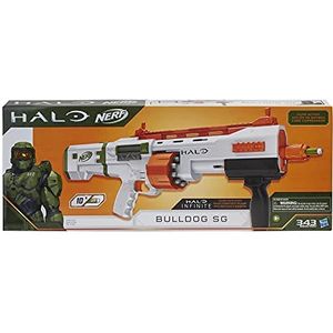NERF Halo Bulldog SG - Blaster | Leeftijd: 8+ | Aantal spelers: 1 | Inclusief 10 darts