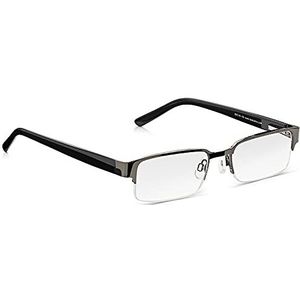 Read Optics - Leesbril - Zilver - Semi-randloos - Rechthoekig Montuur
