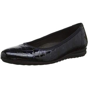 Gabor Shoes Comfort Sport, ballerina's voor dames, Ocean Blauw 86, 40 EU