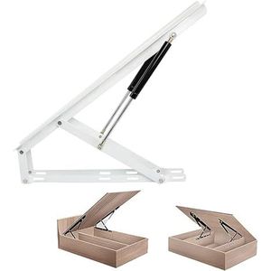 Opslag hijshouder, pneumatische container, gasveer, zware toepassingen, scharnierset voor bedframe