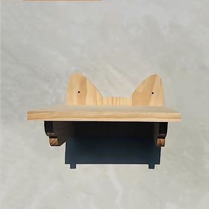 Aan de muur gemonteerde retro enkele kapstokhaak - Set van 40 stuks met