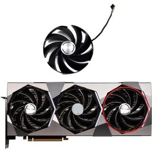 95MM PLD10020B12H voor MSI GeForce RTX 4070 Ti 4080 4090 SUPRIM X videokaartventilator RTX4080 RTX4090 grafische kaartventilator(C-Fan)