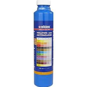 Wilckens Abinkt verf - volle kleur / 750 ml/mat - 14 kleuren om uit te kiezen blauw