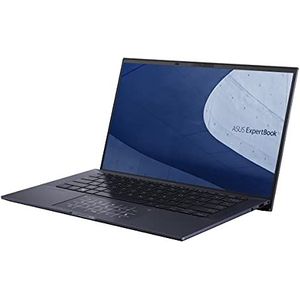 ASUS ExpertBook B9 B9400CBA-KC0686X Intel® Core™ i5 i5-1235U Laptop 35,6 cm (14") Full HD 16 GB LPDDR5-SDRAM 512 GB SSD Wi-Fi 6E (802.11ax) Windows 11 Pro Zwart